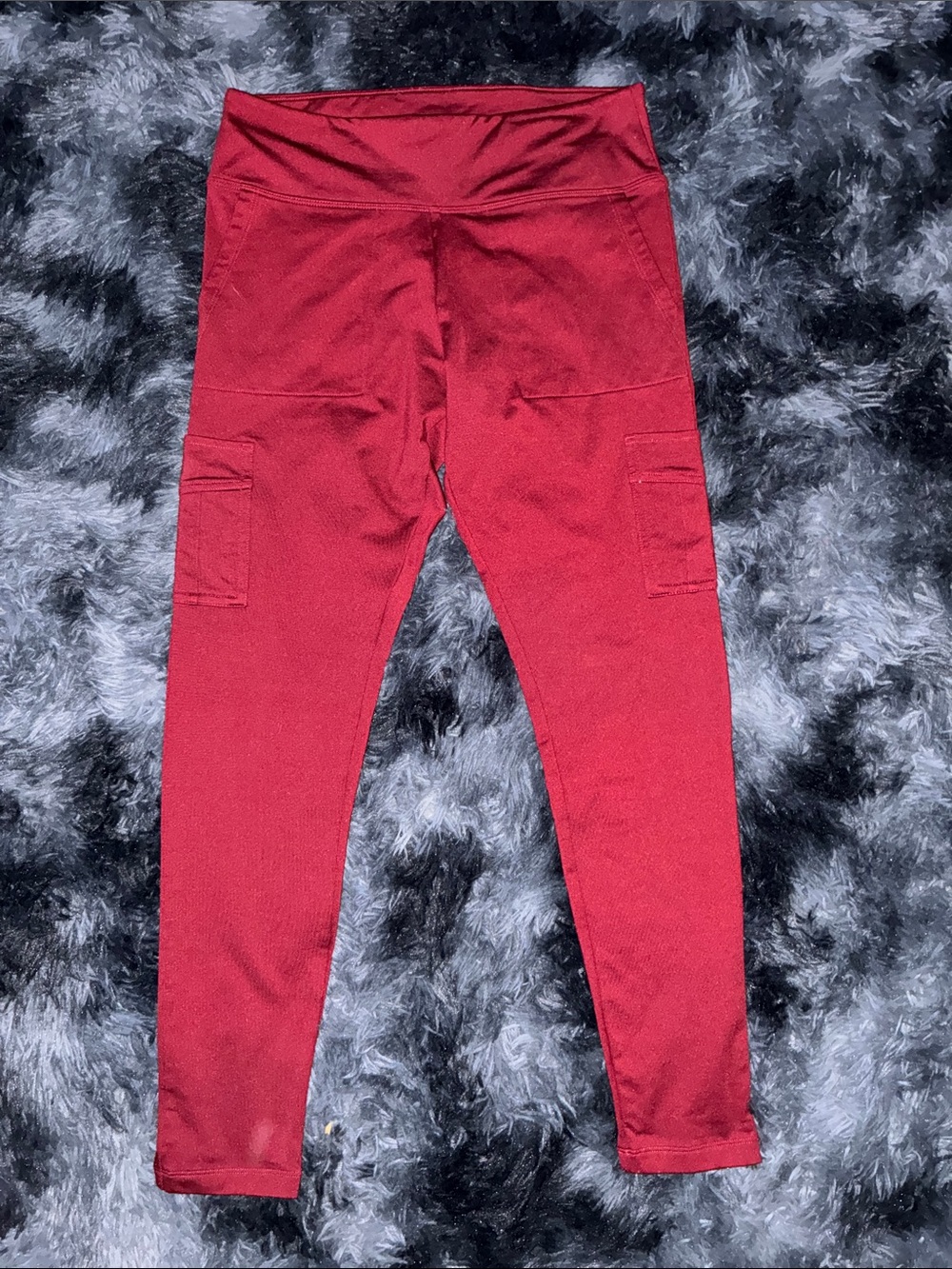 Womens Red Stretch Active pink by Victoria Secret super soft leggings - Picture 8 of 11